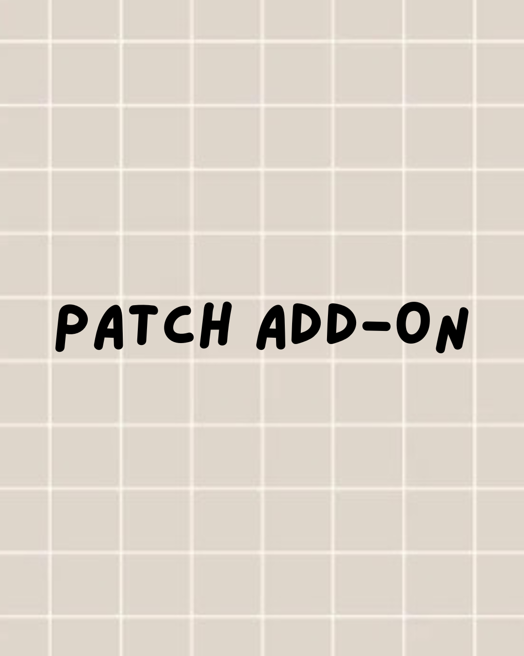 Patch Add-on