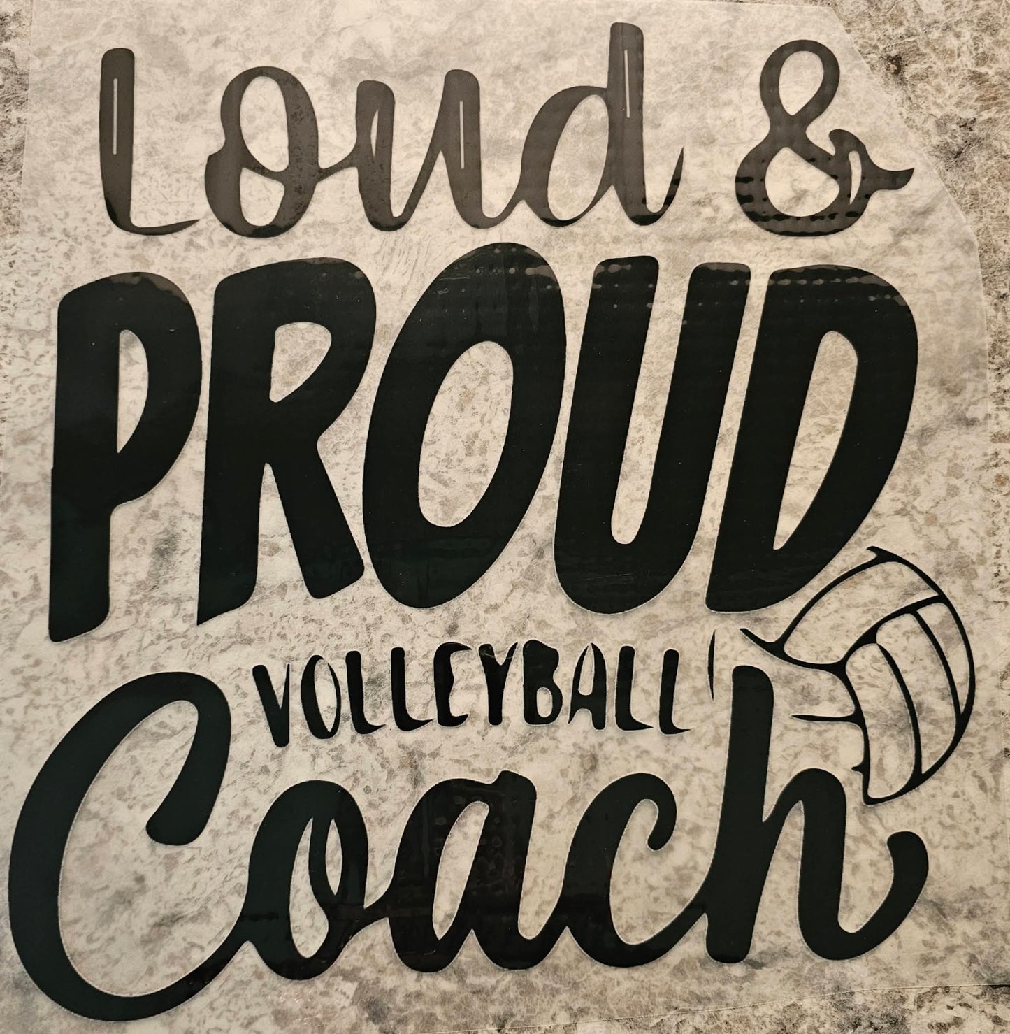 Loud and proud.....