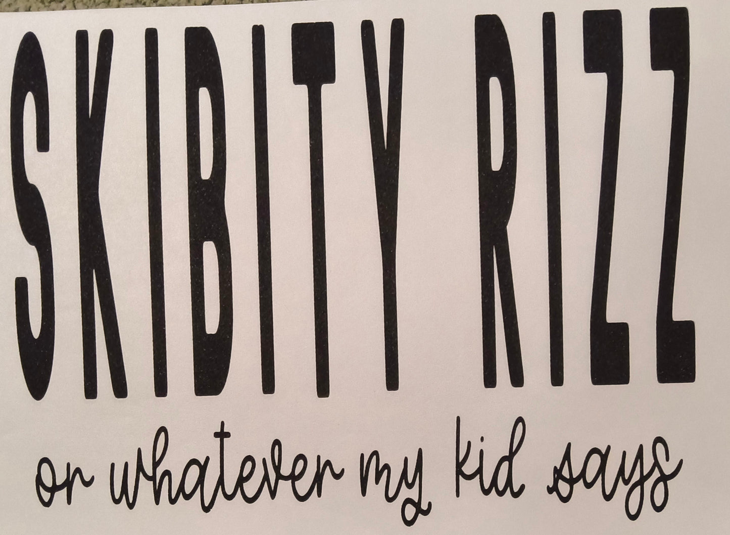 Skibity Rizz....