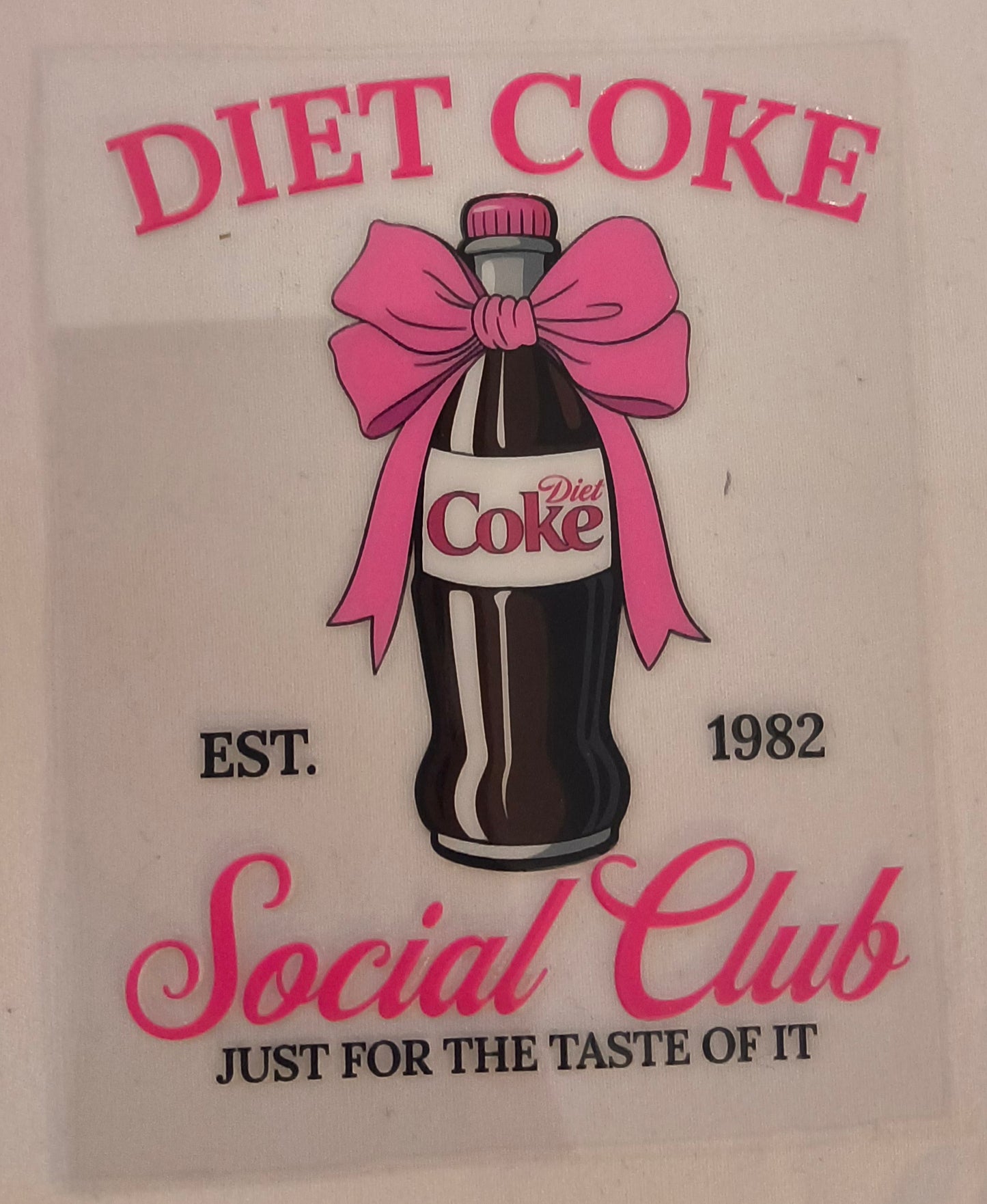 Diet Coke decal