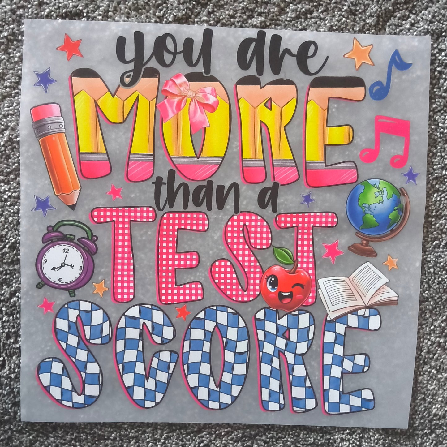 You are more than.....
