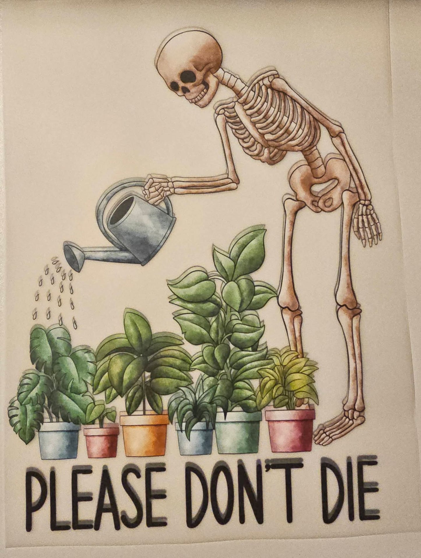 Please don't die