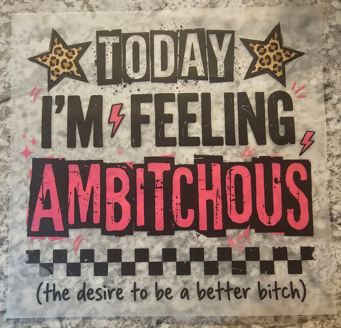 Today I'm feeling....