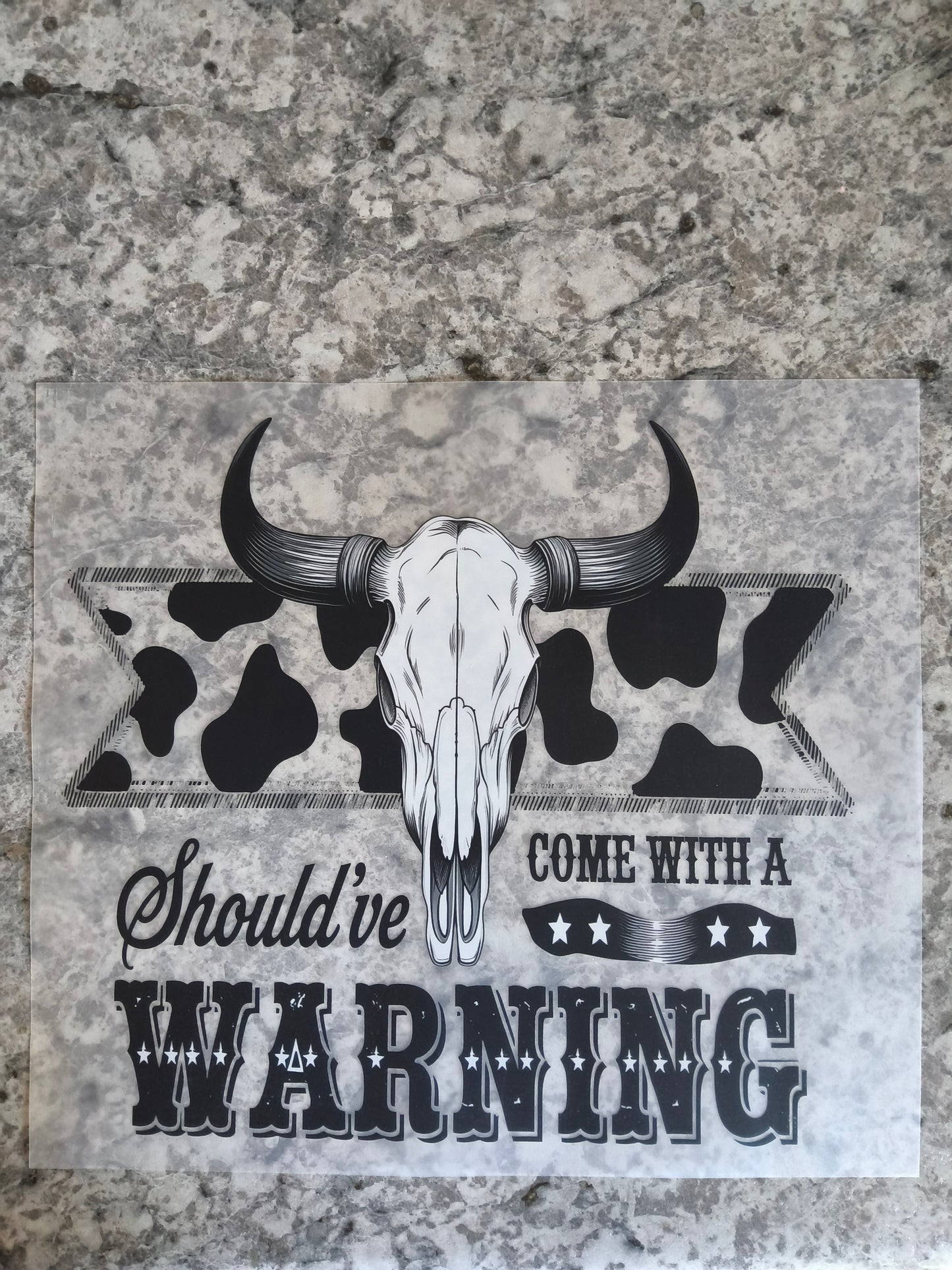 Should've come with a warning