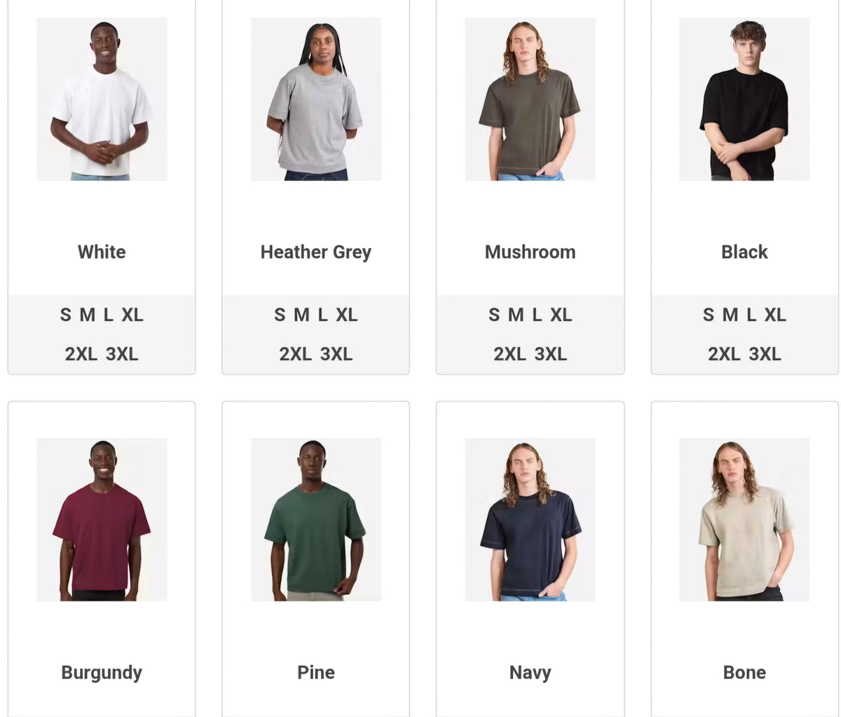 American Apparel Mid-length Tee