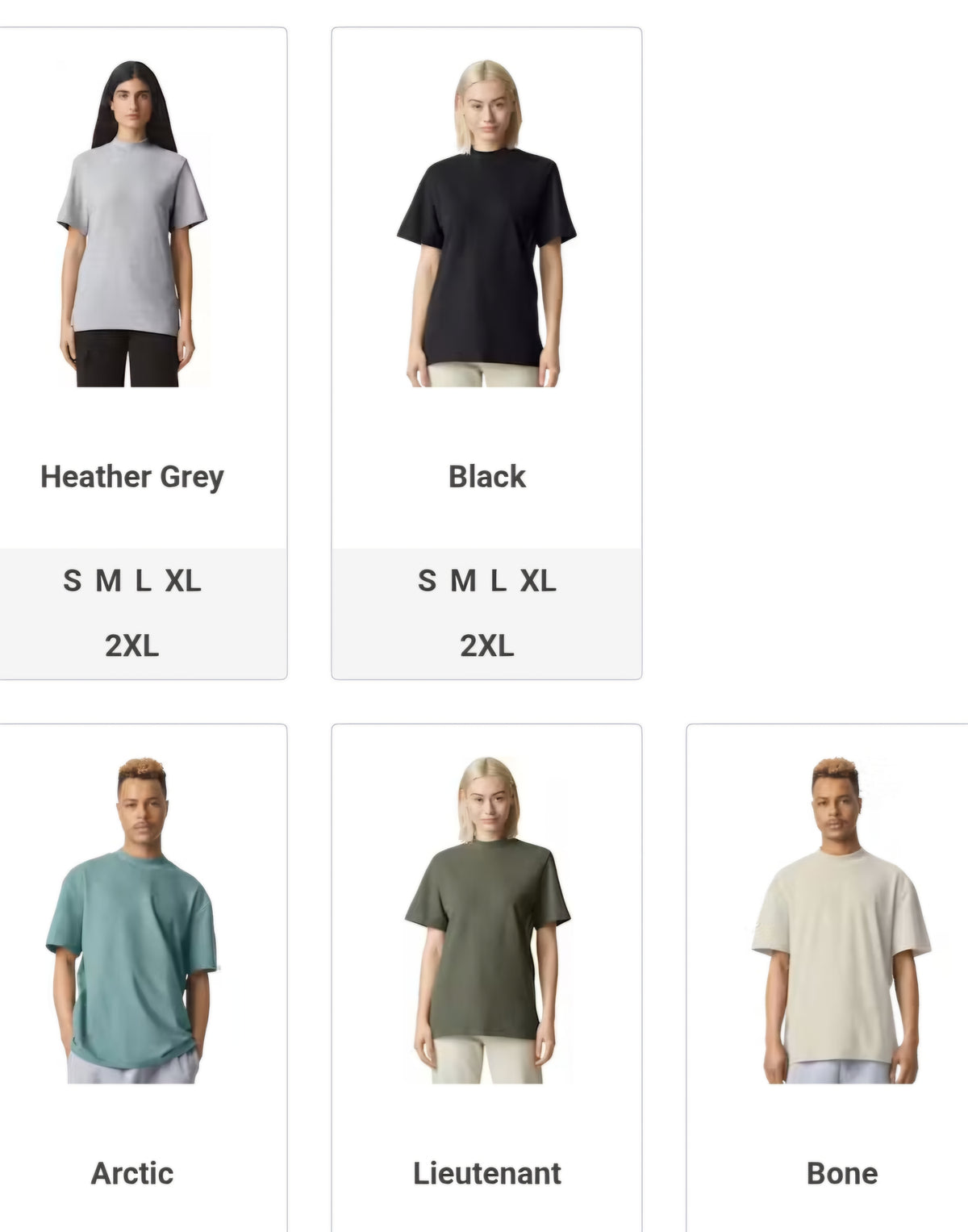 American Apparel Pique Mockneck Tee