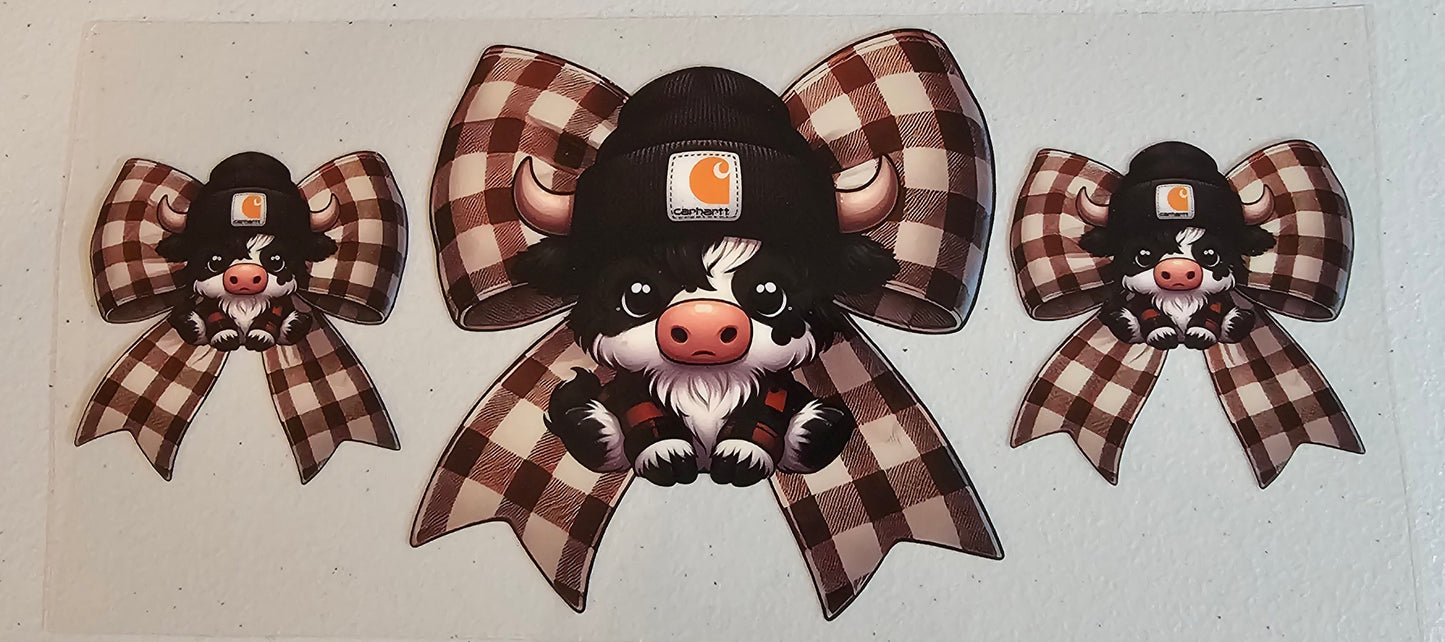 Carhart Cow with bow