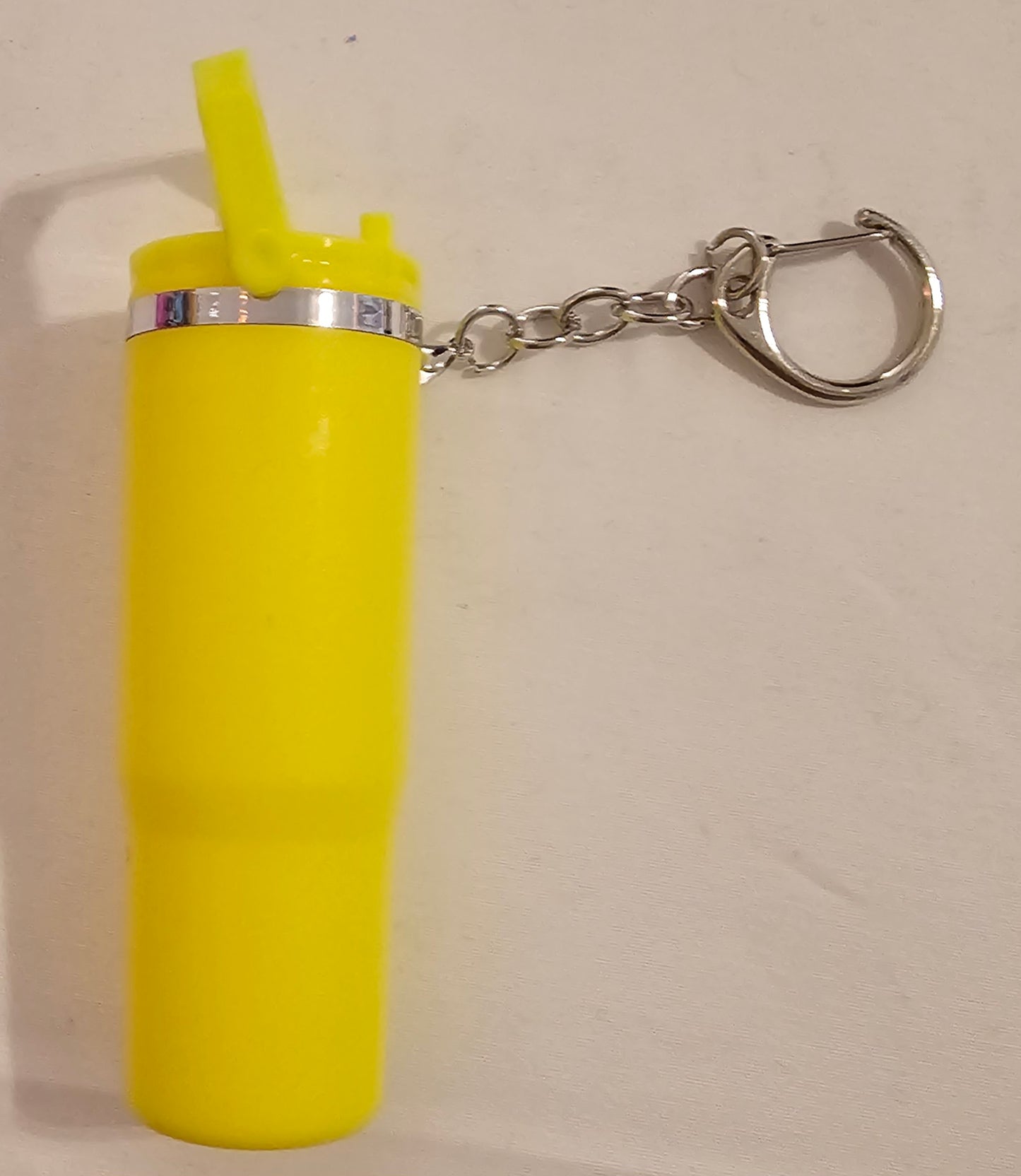 Yellow Top Handle w/ silver hardware