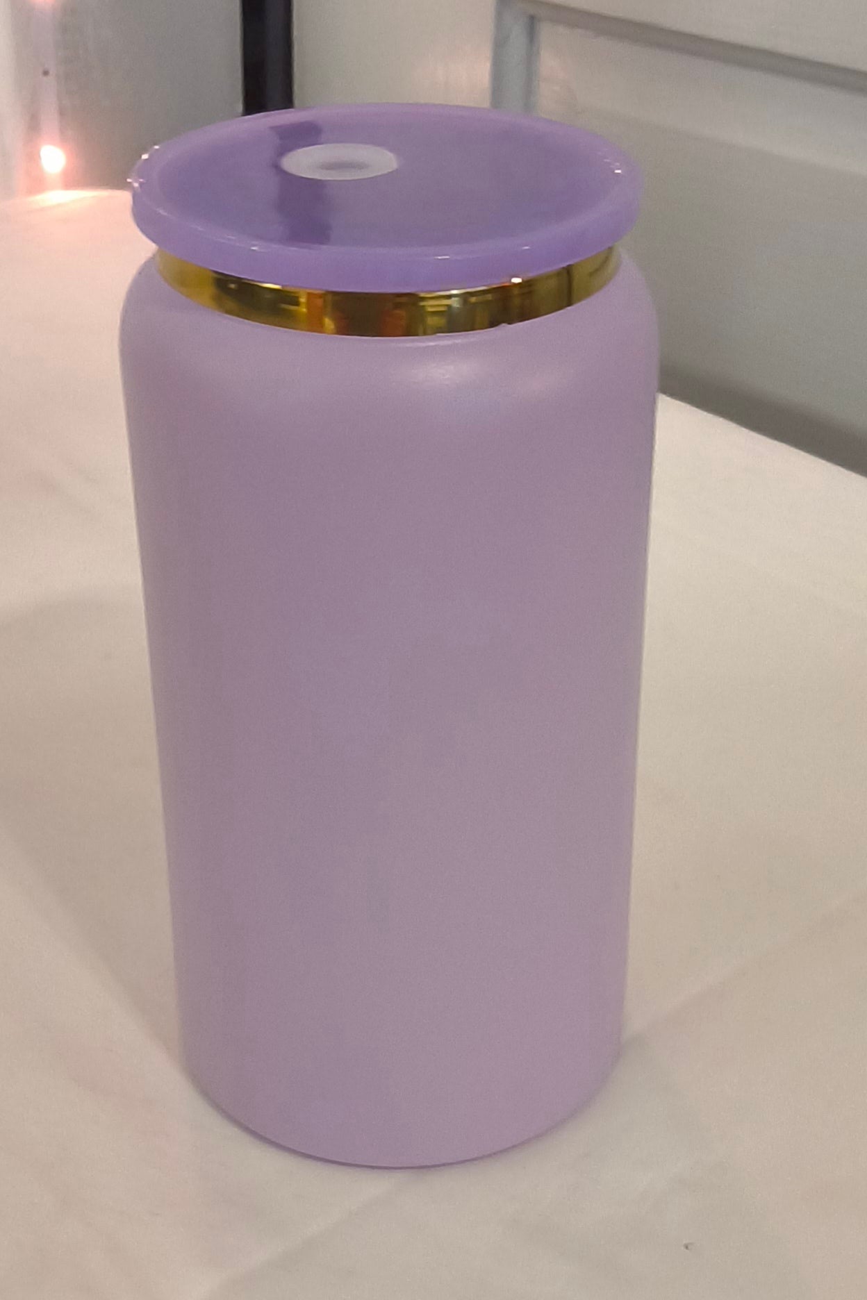 16oz purple stainless steel