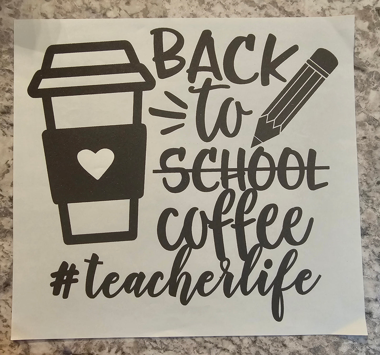 Back to school, teacher life....