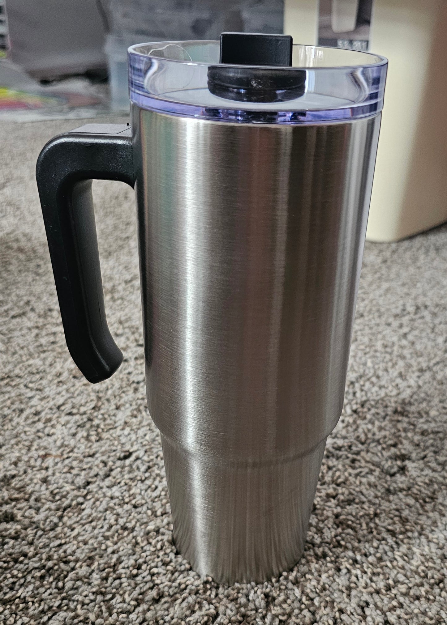 40oz Stainless with handle