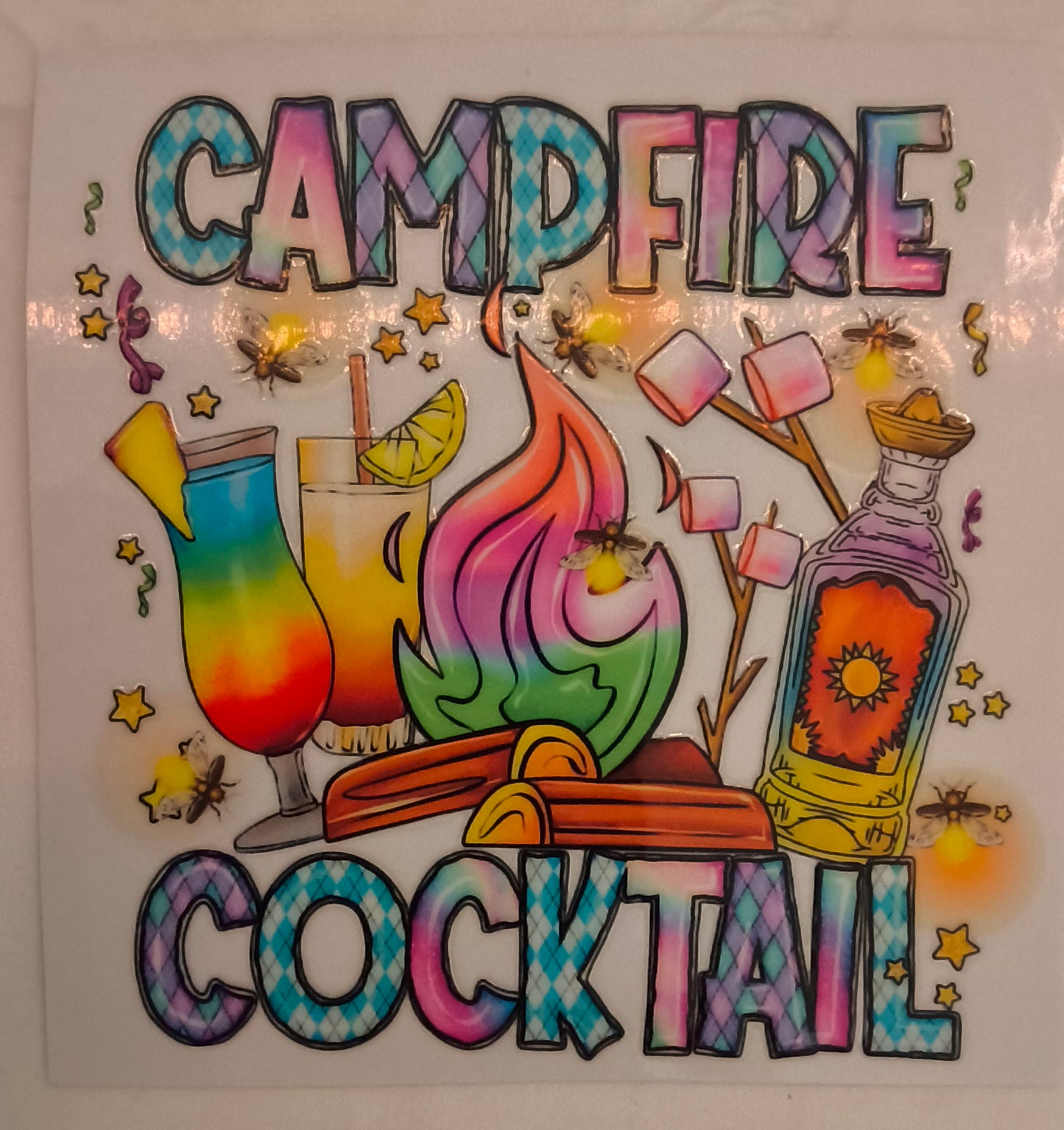 Campfire Cocktail, decal