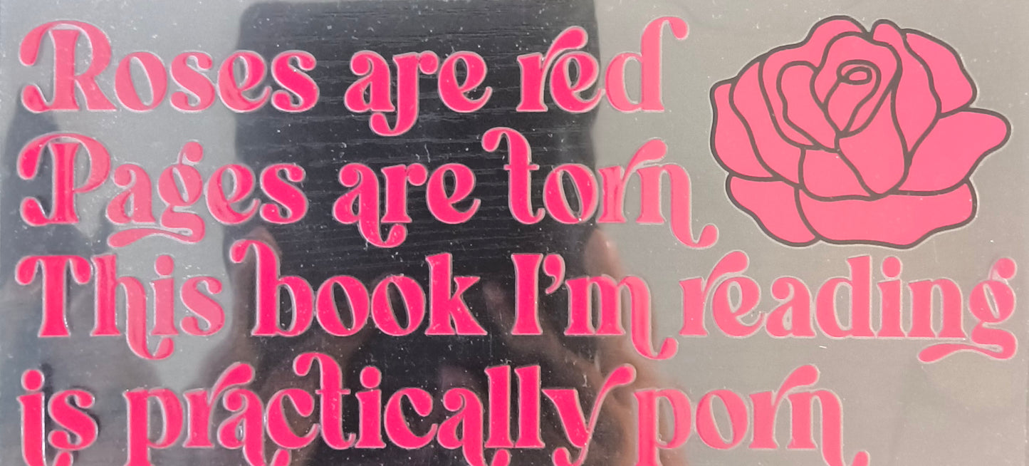 Roses are red.......