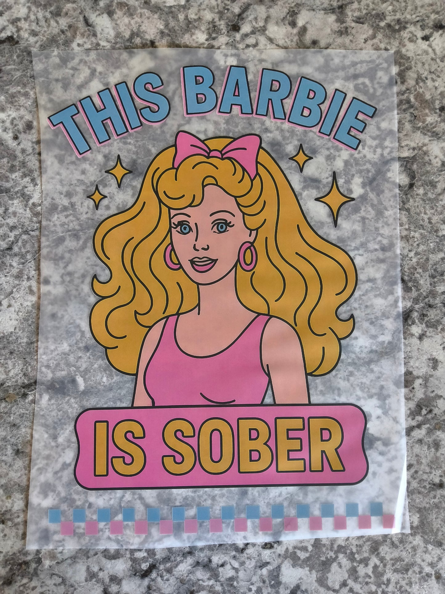 This Barbie is Sober