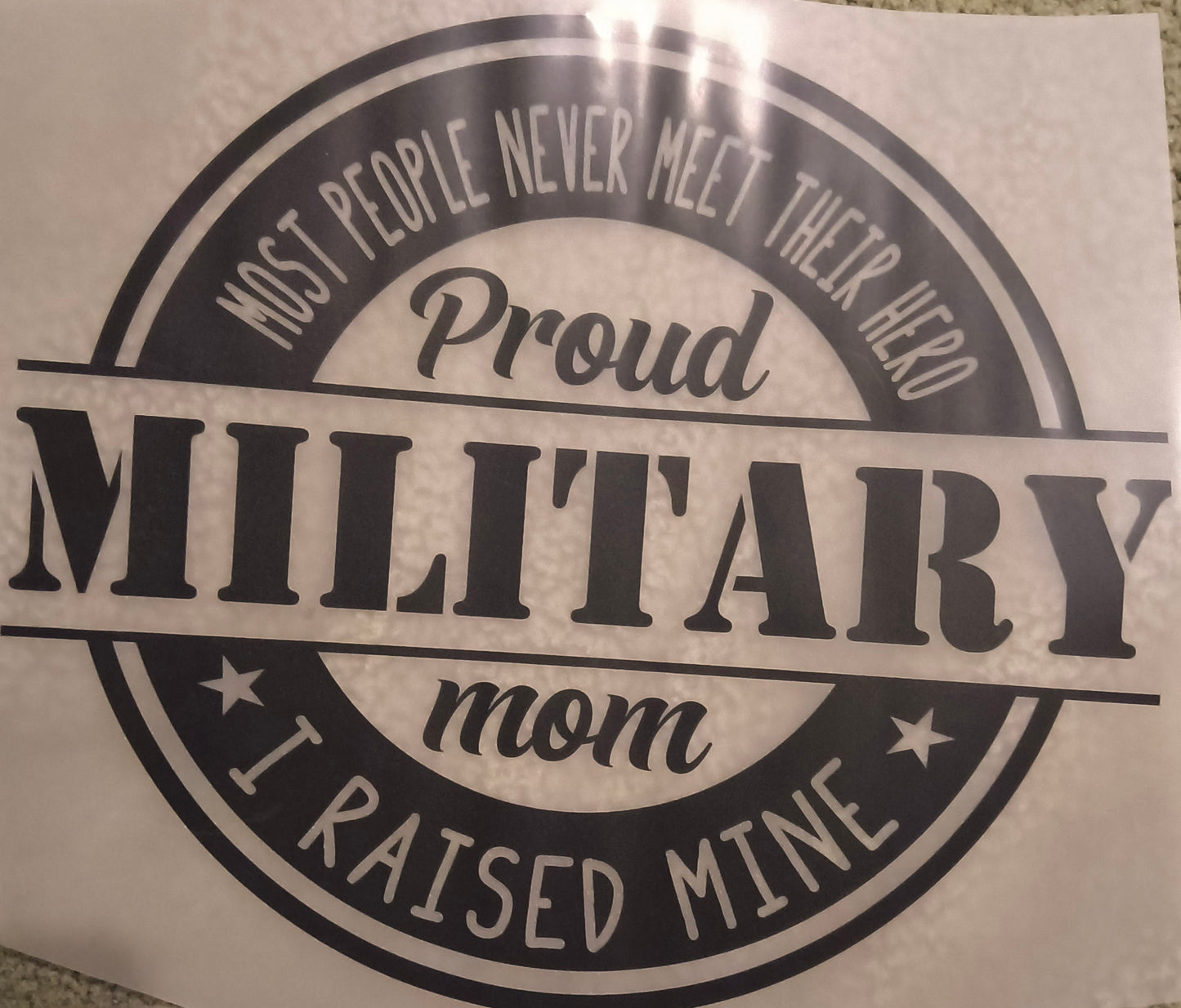 Proud Military Mom