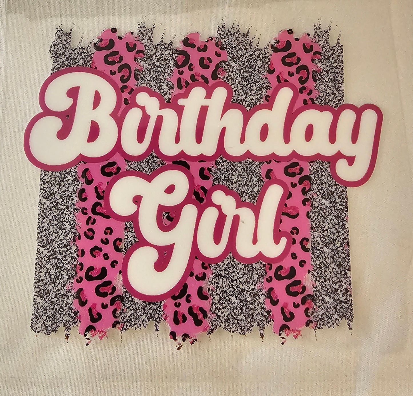 Birthday Girl, decal
