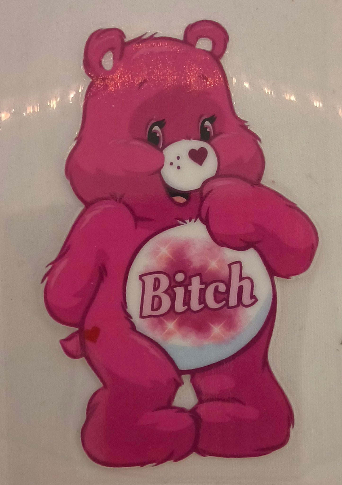 Pink Care Bear