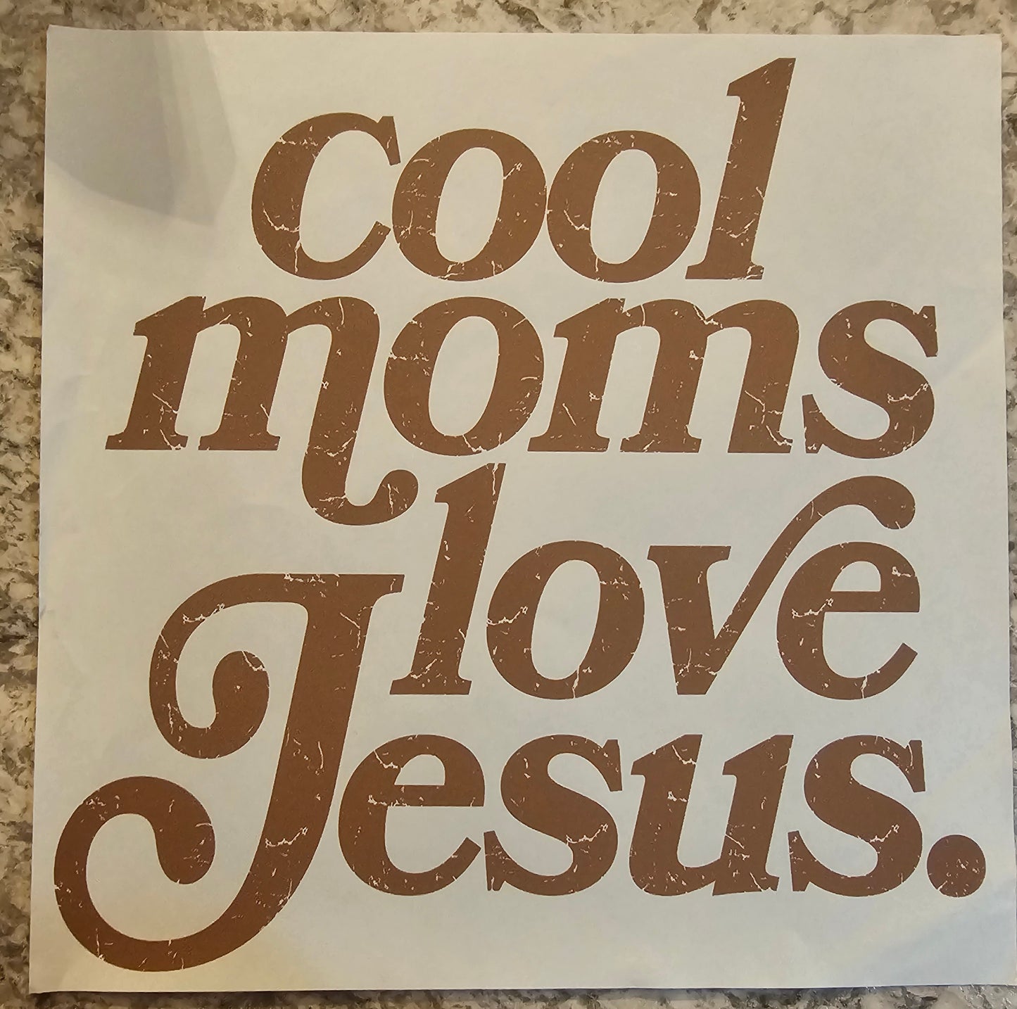 Cool moms love Jesus