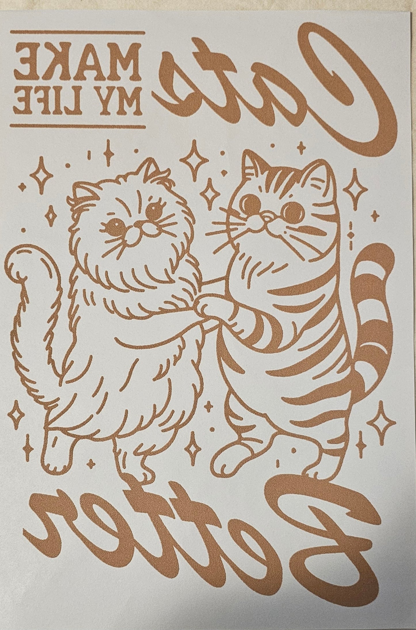 Cats make my life better