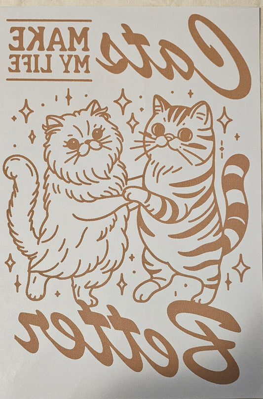 Cats make my life better