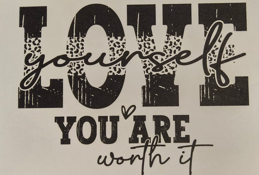 Love yourself.....