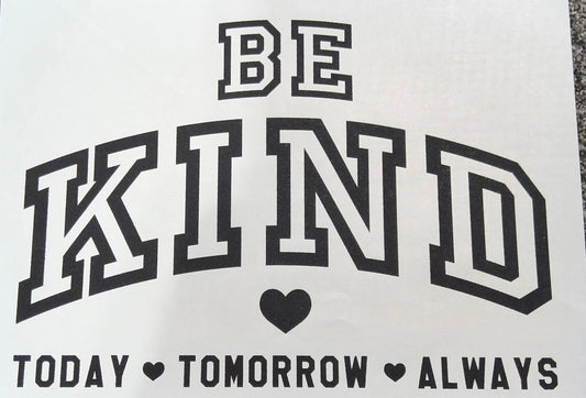 Be kind.....