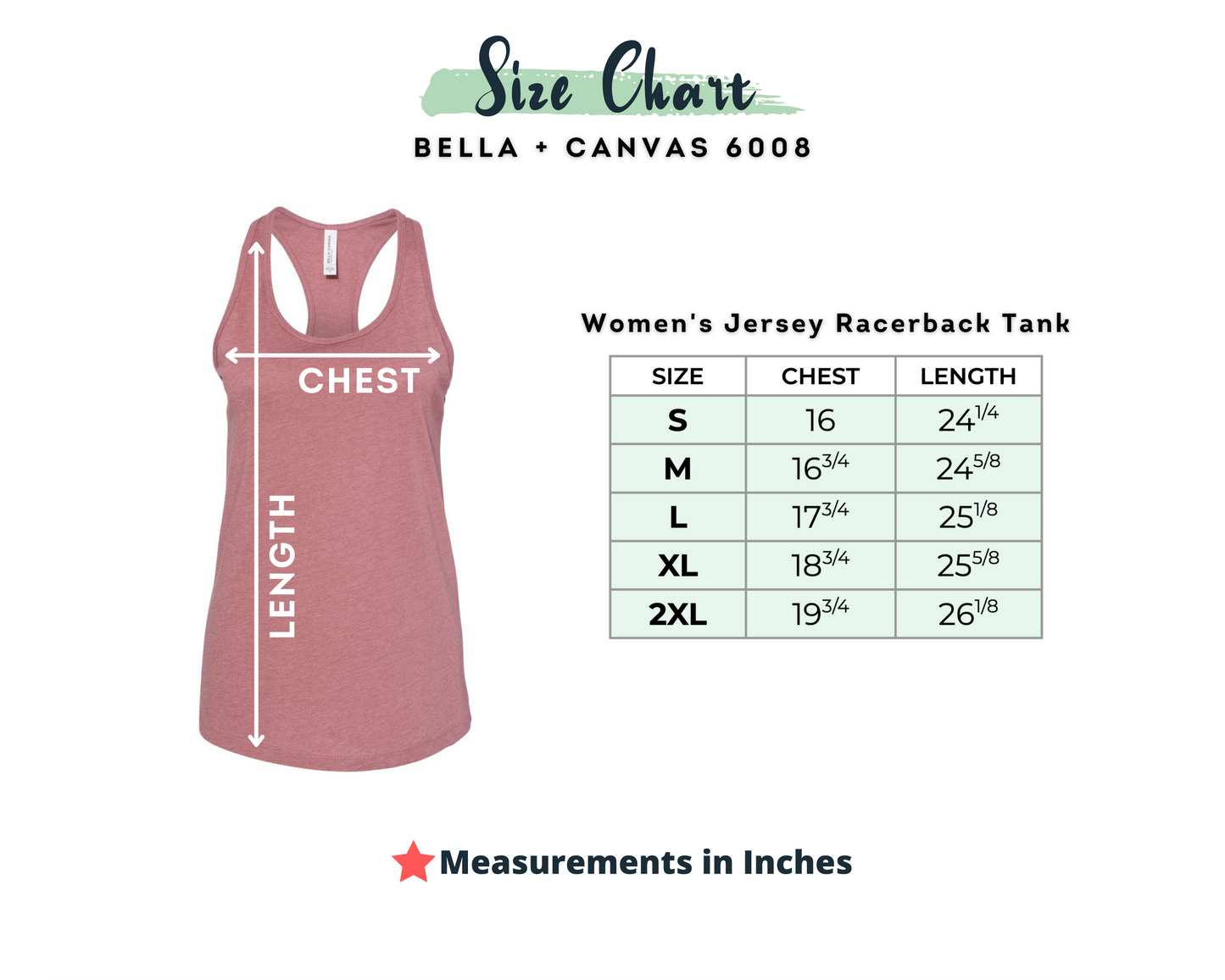 Bella Canvas Racerback