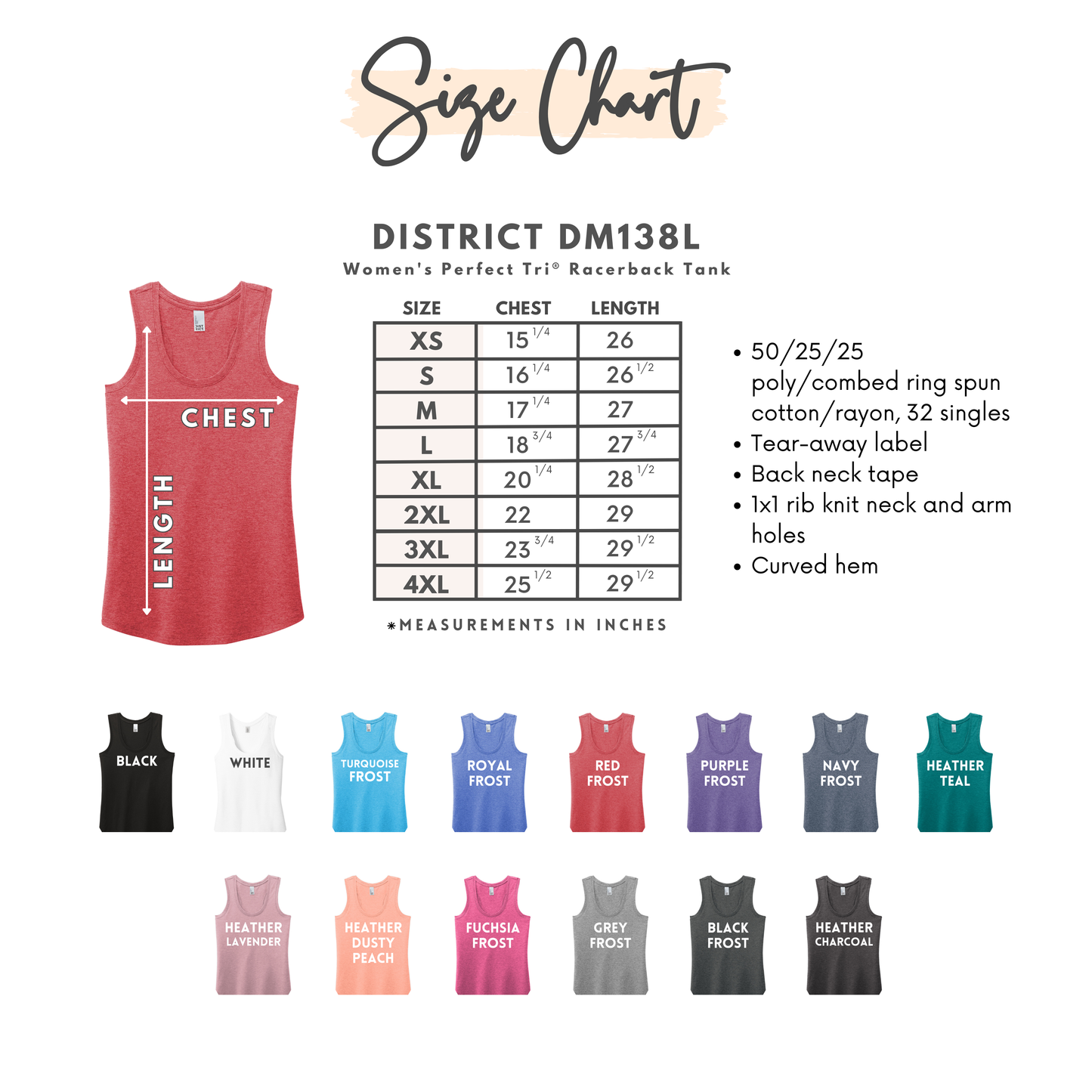 District Tri Racerback