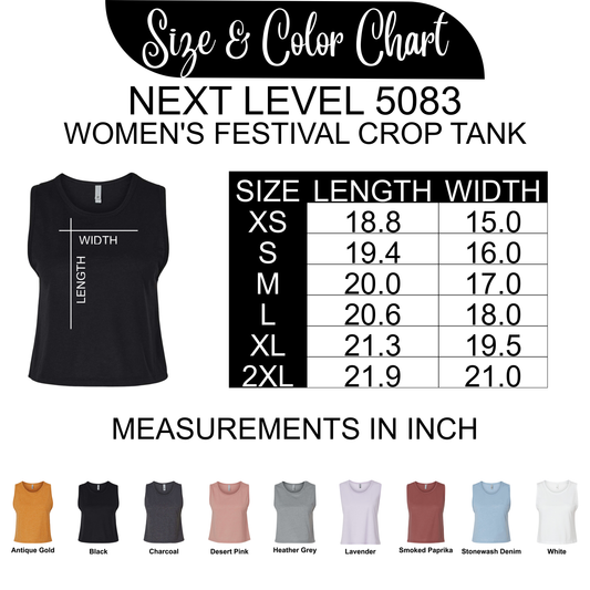 Next Level Cropped Tank