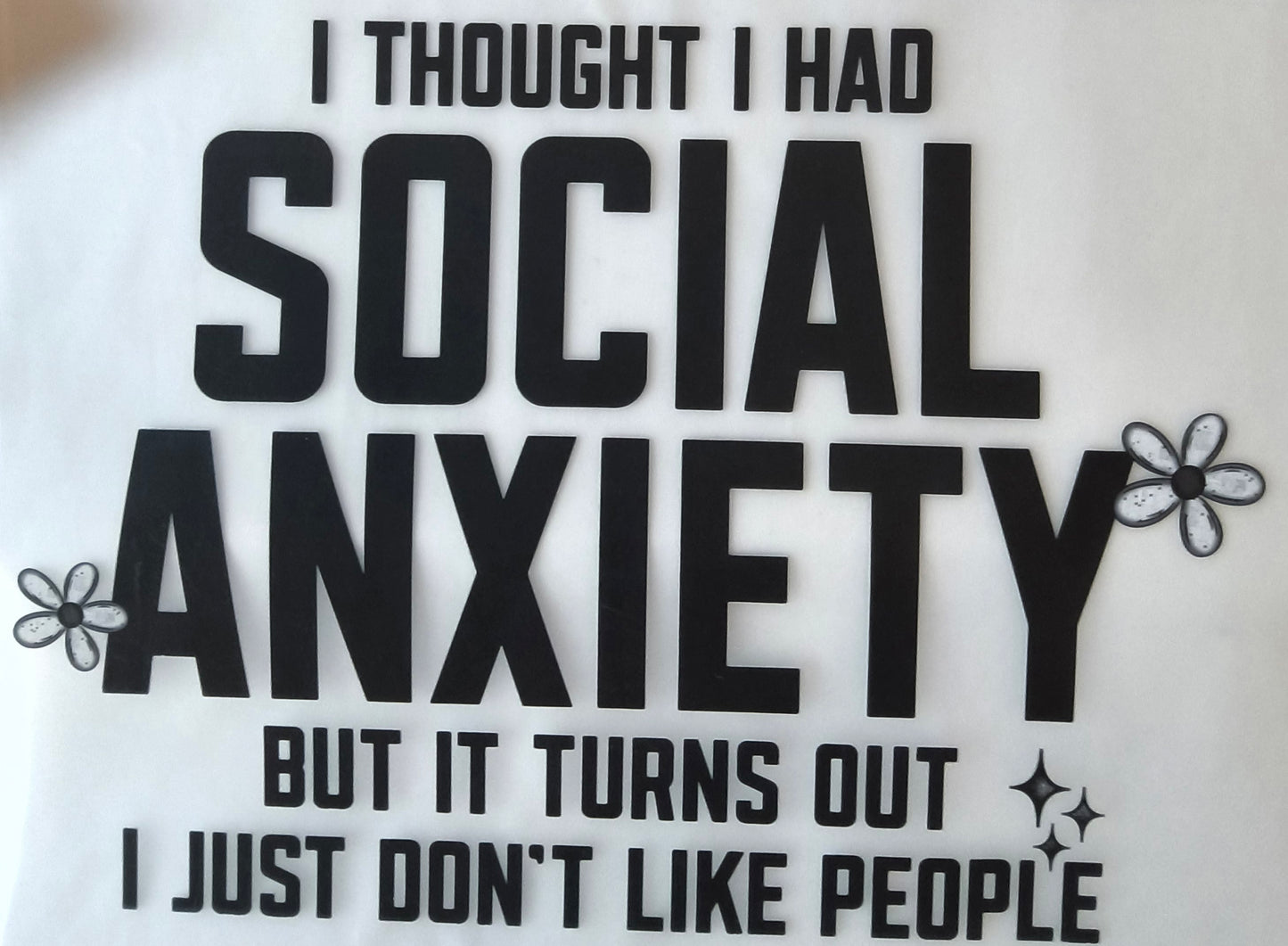 I thought i had social anxiety......