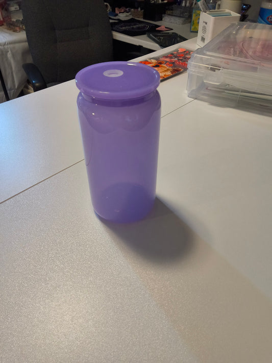 16oz acrylic, purple