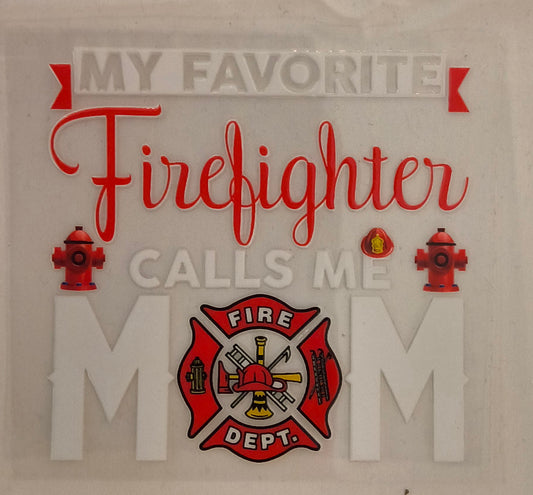 Firefighter decal