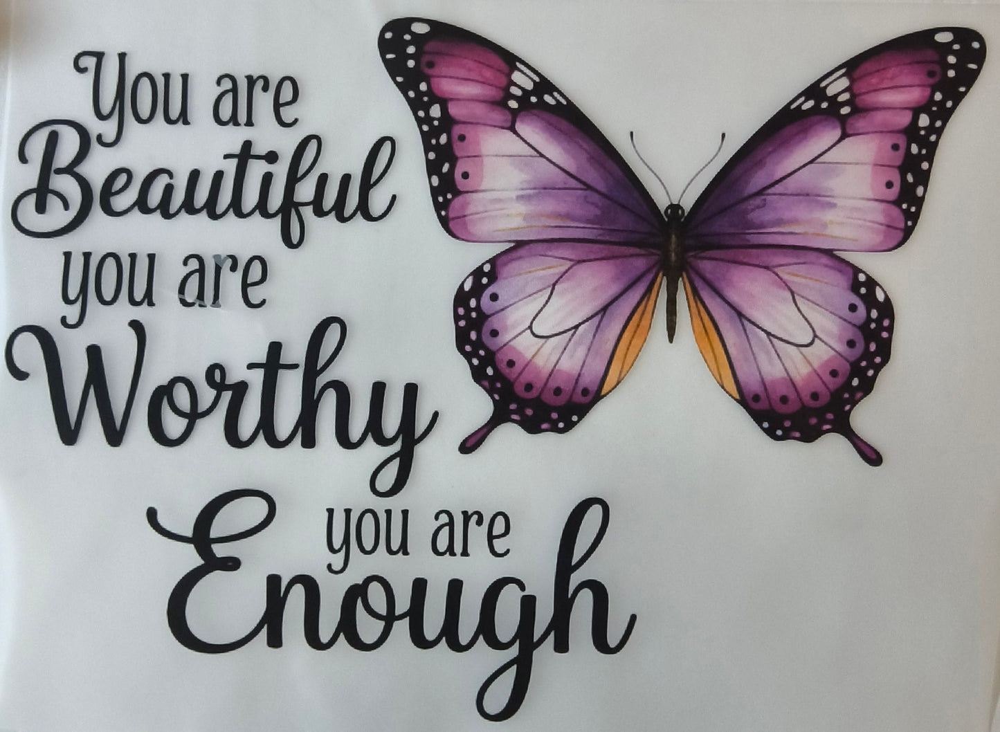 You are beautiful.....