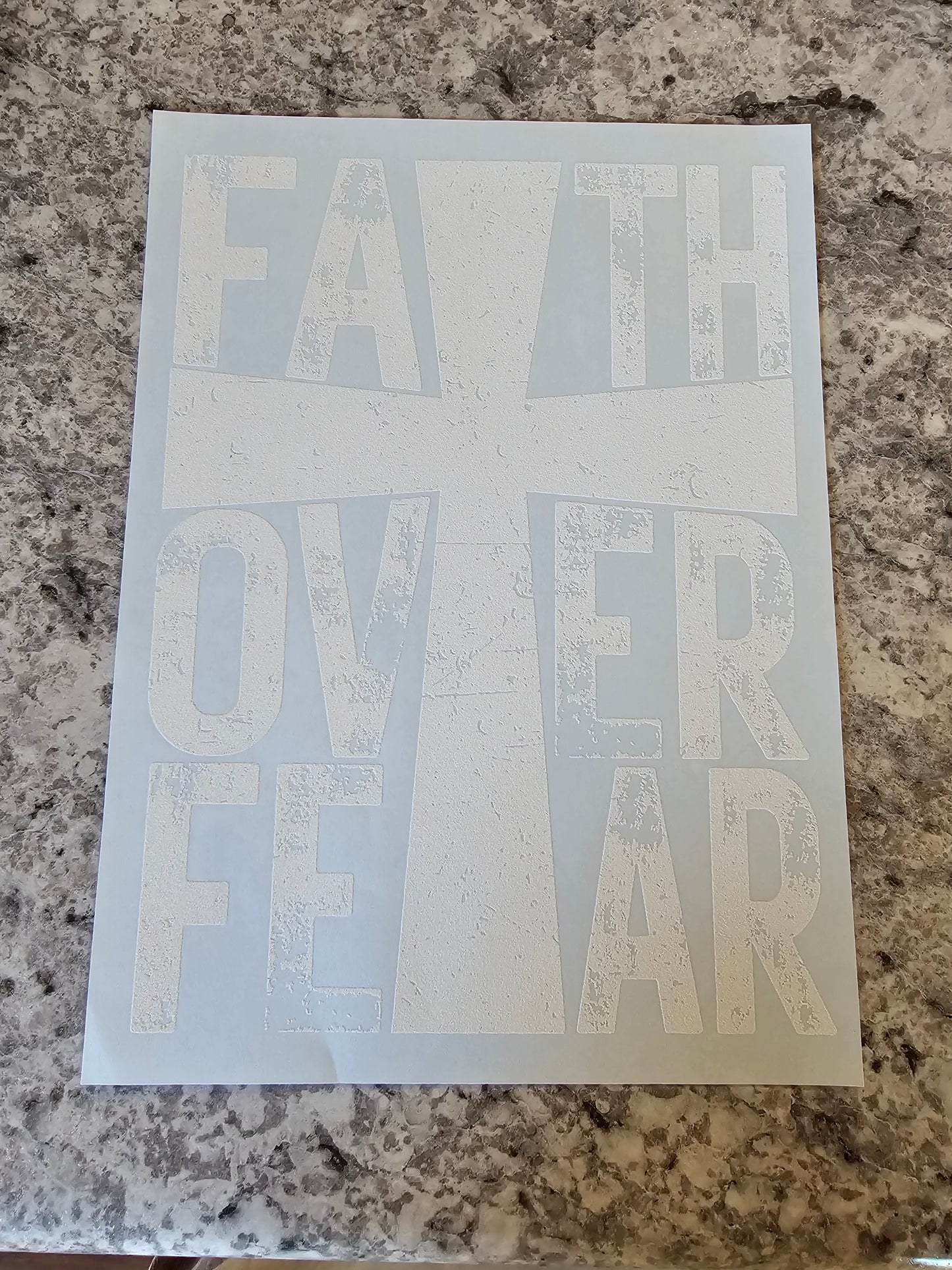 Faith over Fear