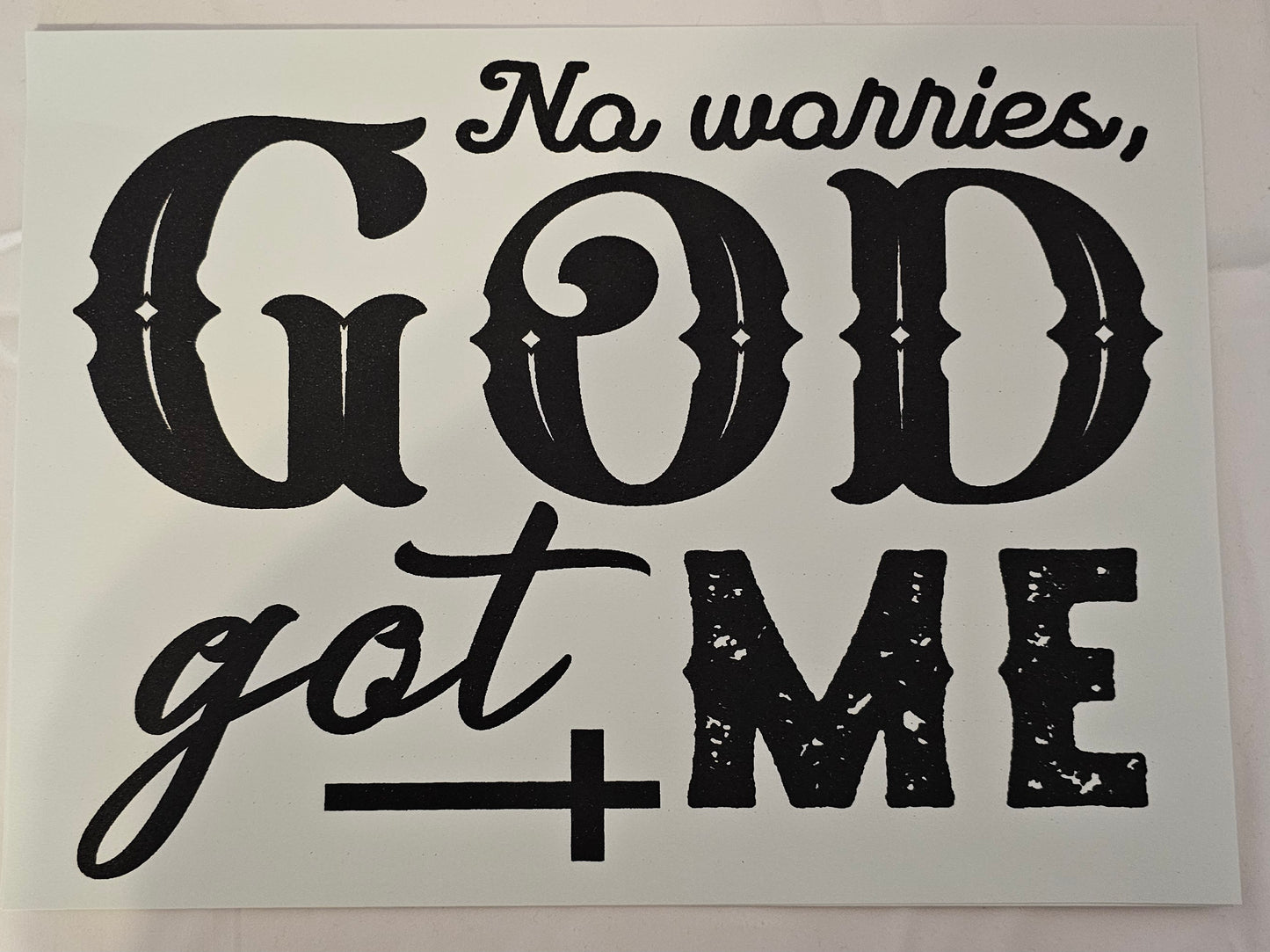 No worries God got me....