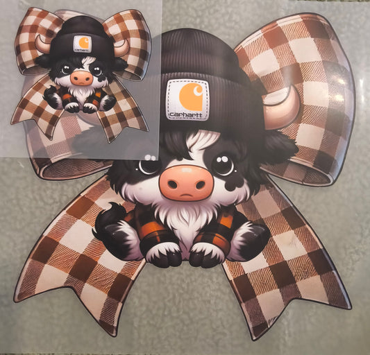 Cow w/ Highland Cow
