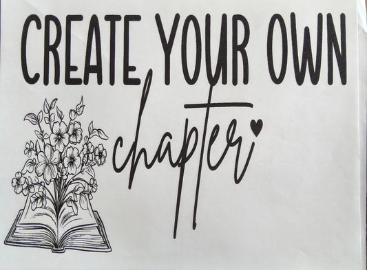 Create your own chapter.....