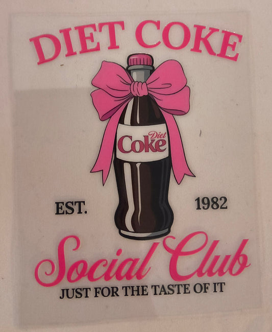 Diet Coke decal