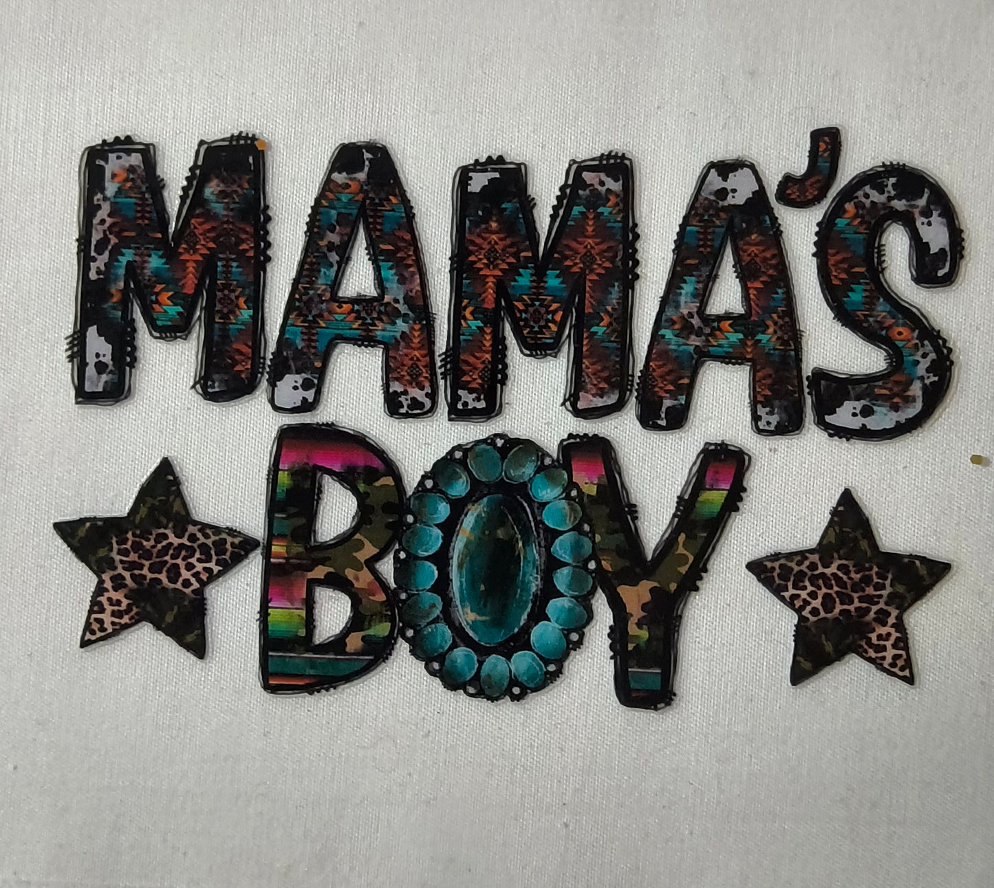 Mama's Boy, decal