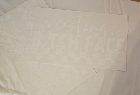 Resting Bitch Face w/ sleeve