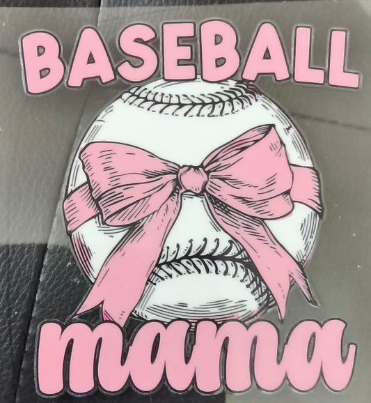 Baseball Mama, decal