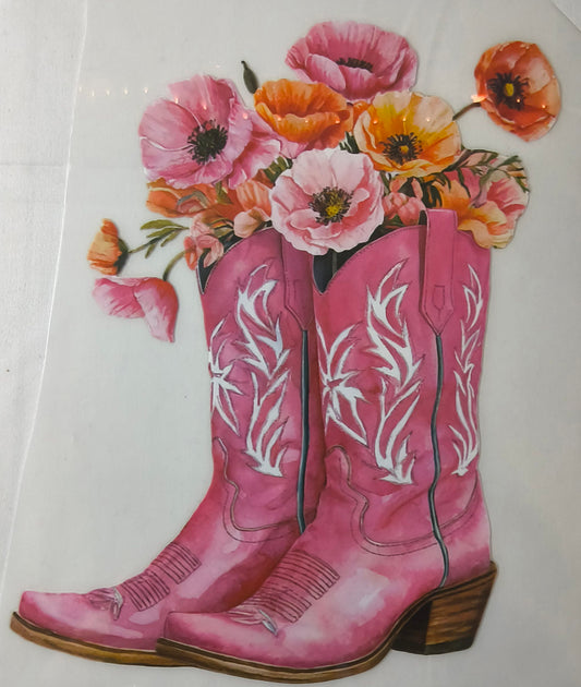 Boots and Flowers