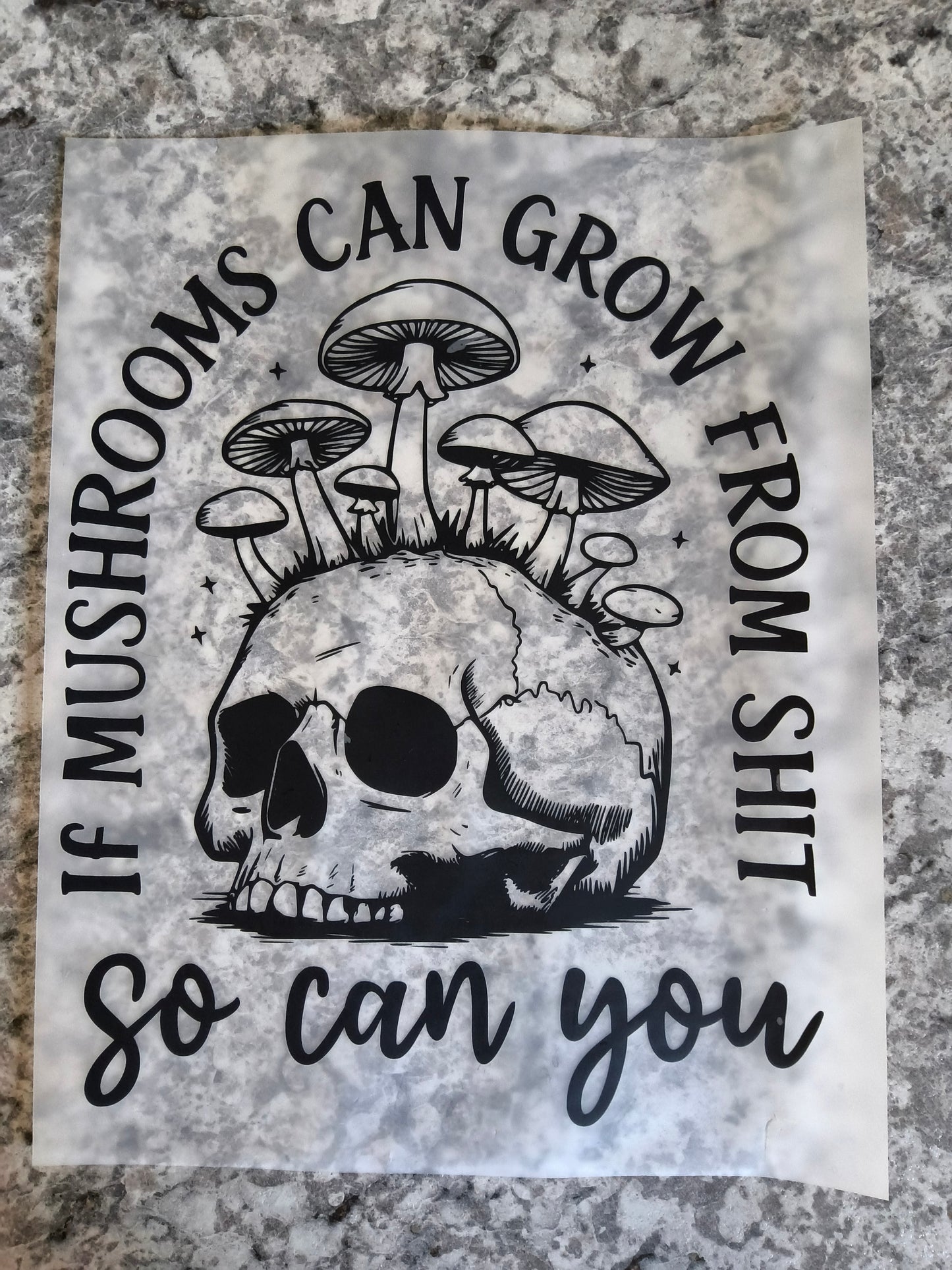 If mushrooms can grow.....