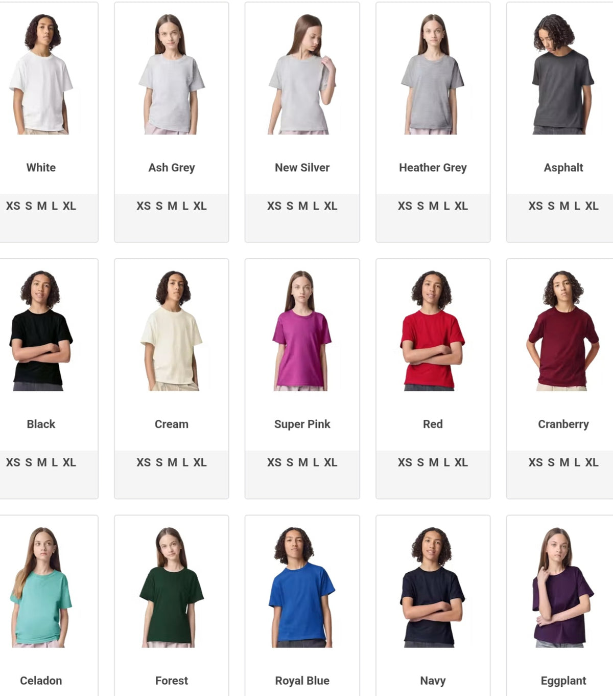American Apparel Youth Jersey Tee