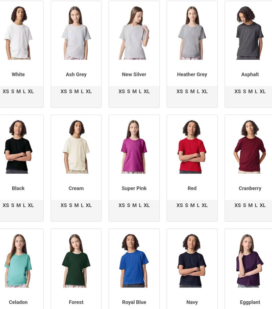 American Apparel Youth Jersey Tee