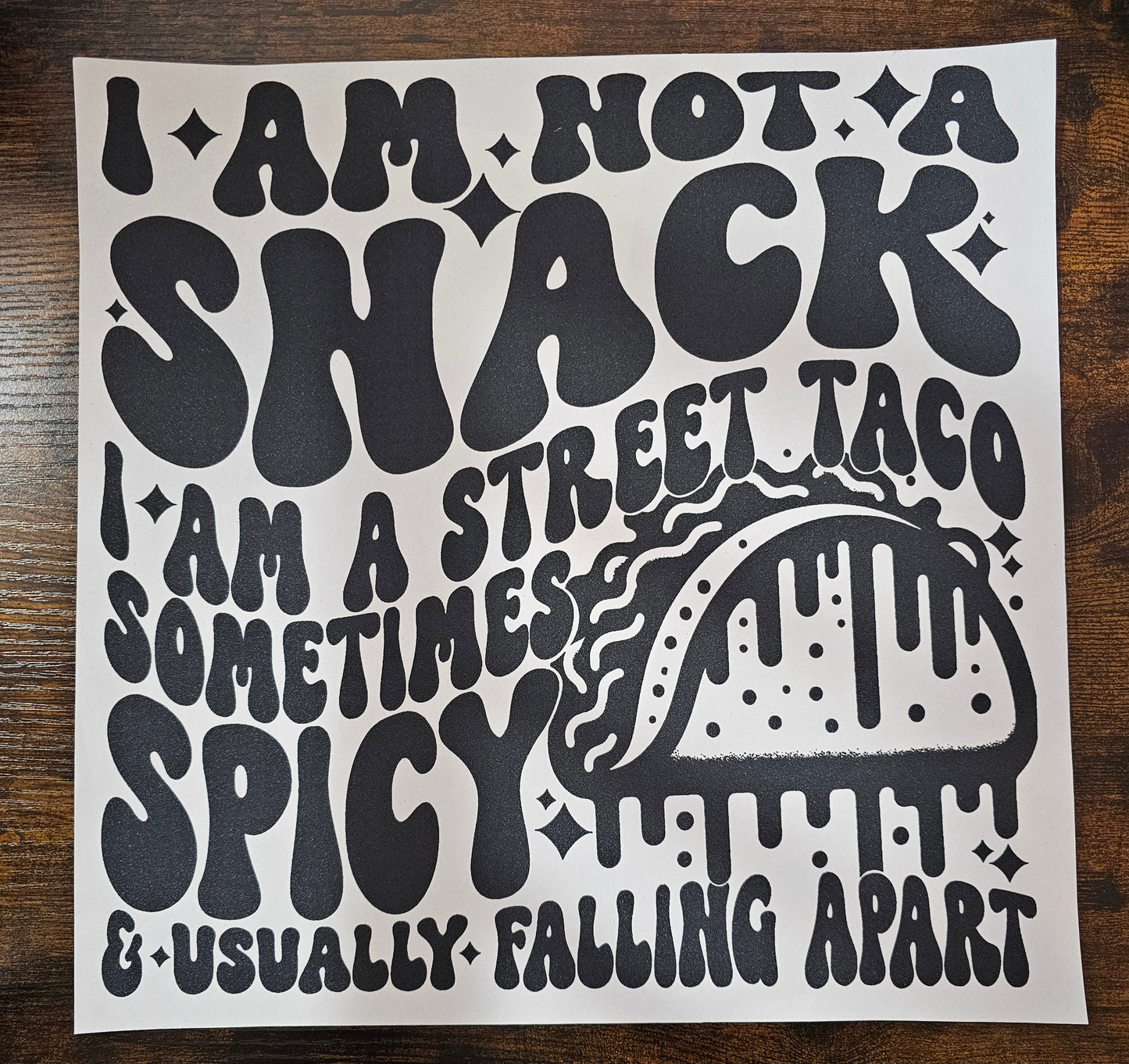 I am not a snack....