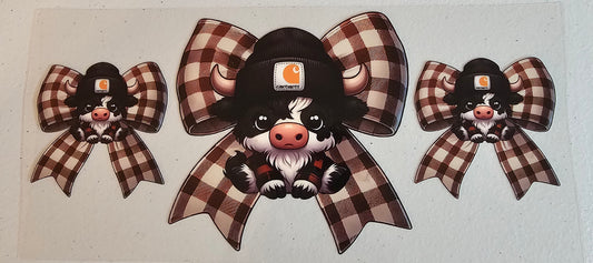 Carhart Cow with bow
