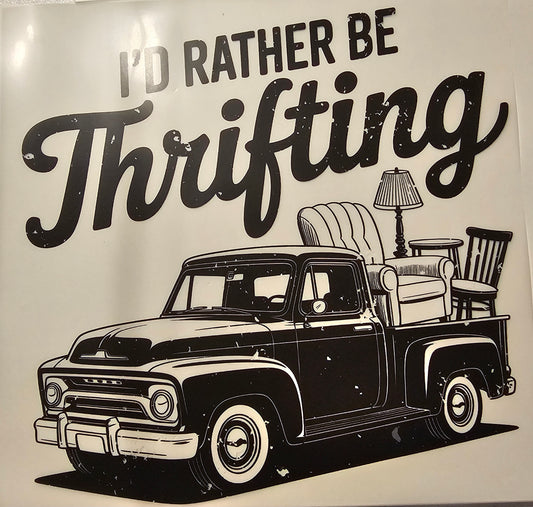 I'd rather be Thrifting