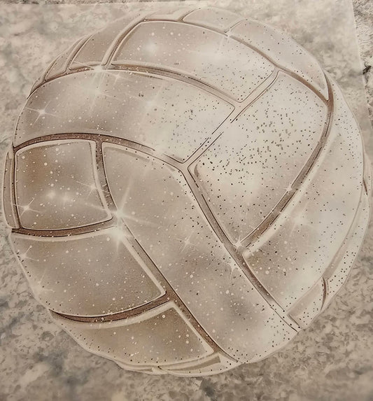 Glitter volleyball