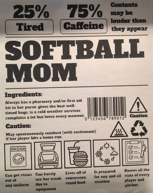 Softball Mom